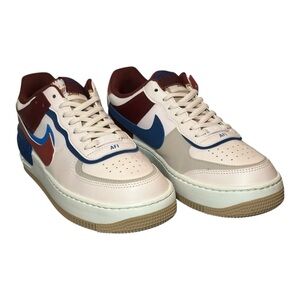 New Without Box Nike Air Force 1 Shadow Women’s Sz 8 Lt Pink, Canyon, Rust